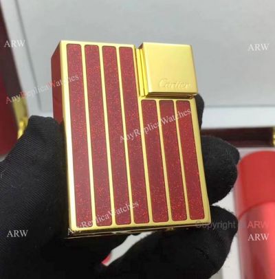 Cartier Lighter Replica - Red Lighter - Small Model